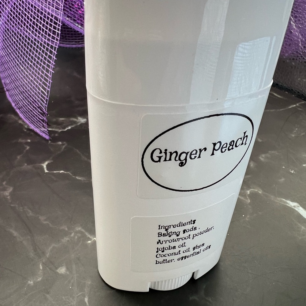 Ginger Peach Natural Deodorant - Picture 3 of 6
